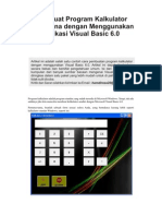 Program Visual Basic 6 - Kalkulator