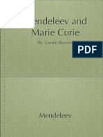 Mendeleev and Marie Curie