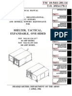 TM 10-5411-201-14 Iso-2-1 Shelter, Expandable, One-Sided