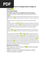 Download A Framework for Leading School Change in Using ICT by maladzhir2651 SN18993833 doc pdf