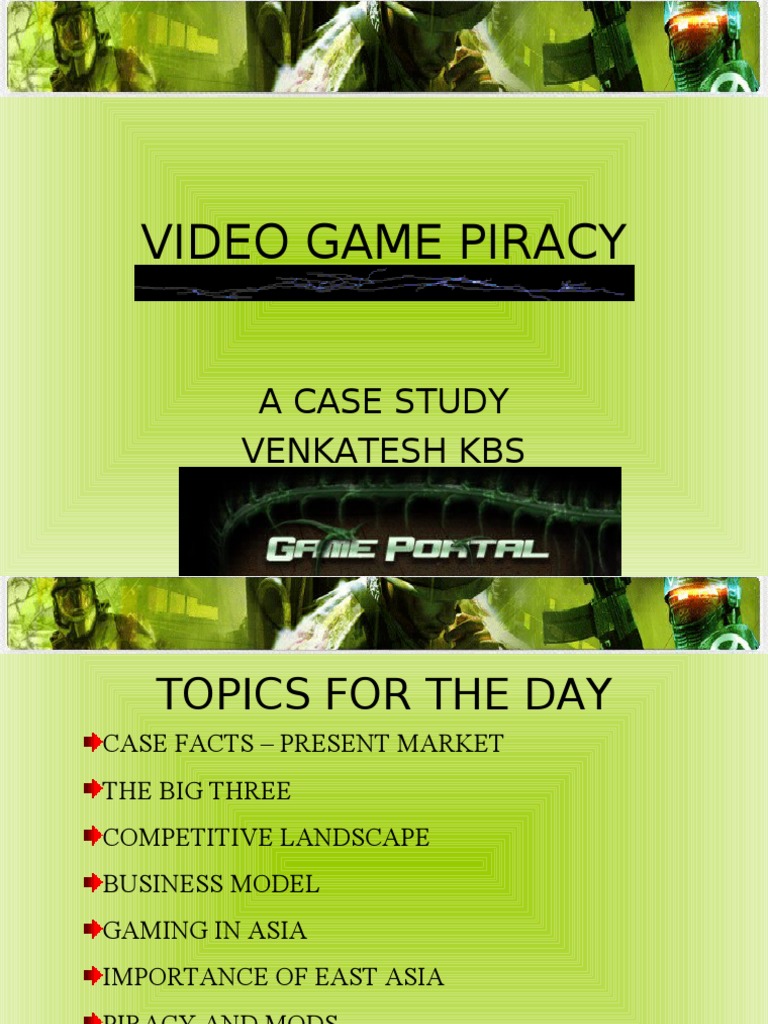 Video Game Piracy Copyright Infringement Video Game Consoles