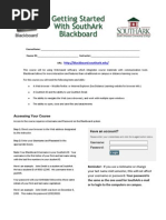 Download Getting Started with SouthArk Blackboard 9 by terrypatterson SN18995375 doc pdf