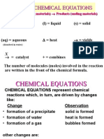 (CHEM) Chemical Reactions