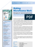 Making Microfinances Work
