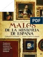 Cardona, Gabriel - Malos de La Historia de España
