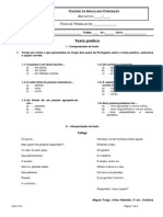 Ficha Formativa Texto Poético