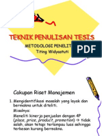 Teknik penulisan-tesis