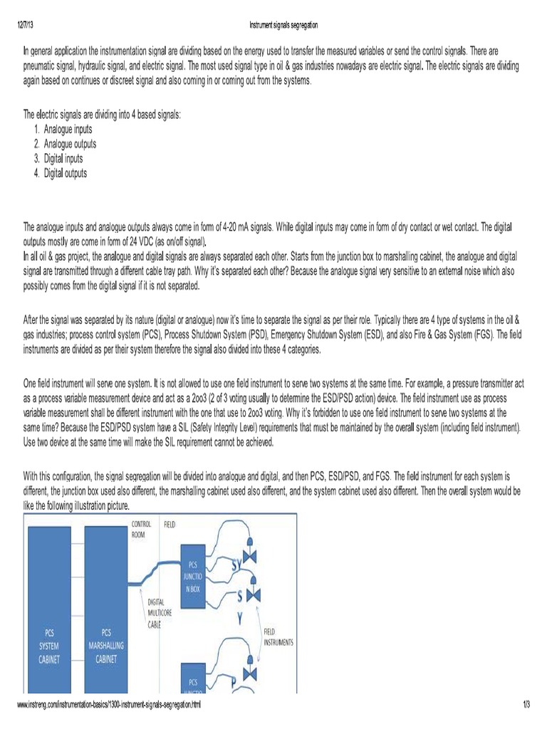 Instrument Signals Segregation | PDF