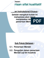 5 Pewarisan Sifat Kualitatif