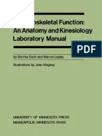 Musculoskeletal Function - An Anatomy & Kinesiology