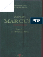 Razón y Revolución, Herbert Marcuse