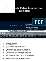 Criterios de Estructuración (Acero)