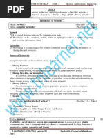 Computer Networks Lecture Notes