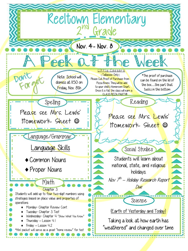 Reeltown Elementary: 2 Grade | PDF