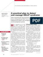 A Practical Plan to Detect and Manage Hellp