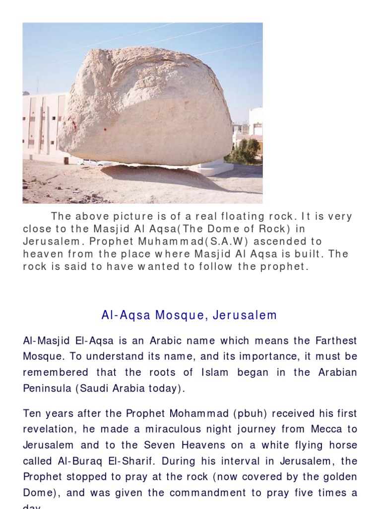 Masjid e Al Aqsa | PDF | Al Aqsa Mosque | Mosque