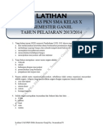 Download Latihan Soal UAS PKn SMA Kelas X Semester Ganjil Tahun Pelajaran 20132014 by Iwan Sukma Nuricht SN190036701 doc pdf