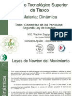 Cinematica de Particulas 2 Ley de Newton