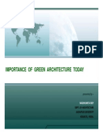 5.Importance of Green Architecture Today - Ms Madhumita Roy