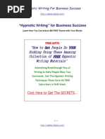 Download Hypnotic Writing eBook by nibodosupport SN19003935 doc pdf