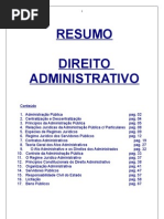 Resumo Direito Administrativo