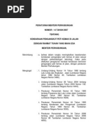Download PEraturan Menteri Perhubungan Tentang Kendaaran Peti Kemas by Priyo Akuntomo SN190045872 doc pdf
