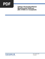Fluctuation Flicker Software (61000-3-3)