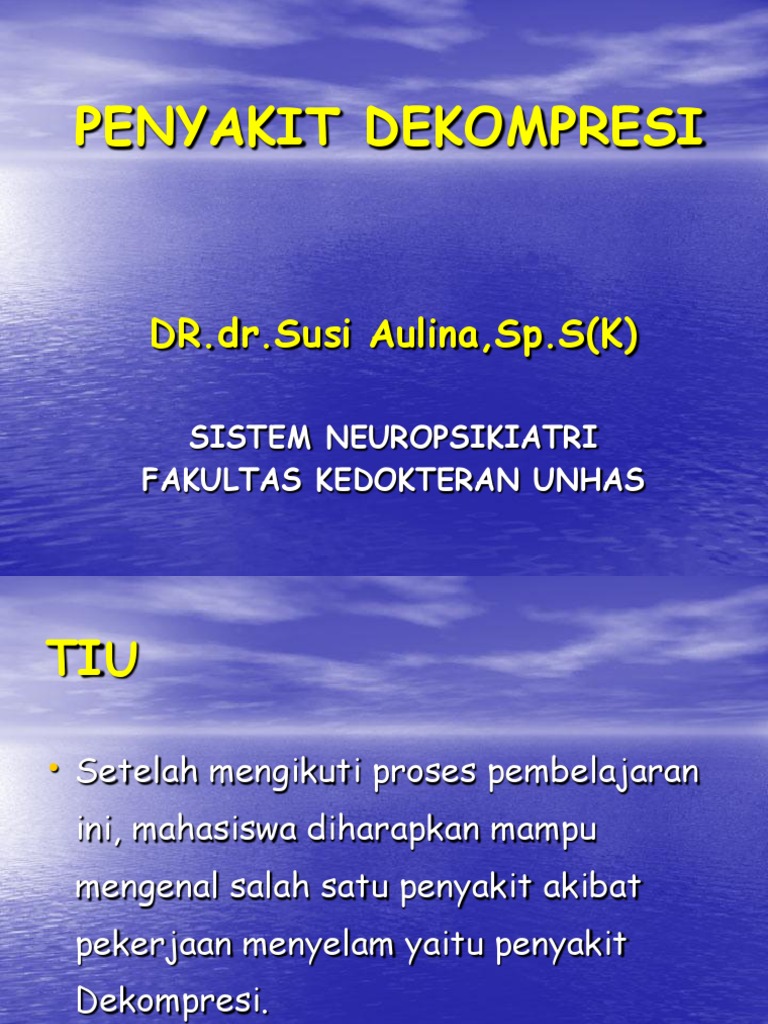 Penyakit Dekompresi Unismuh Juni 2009 Sa Pdf
