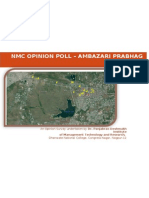 Exit Poll , NMC OPINION POLL – AMBAZARI PRABHAG