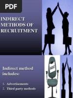 Indirect Methods of Recruitment - HR