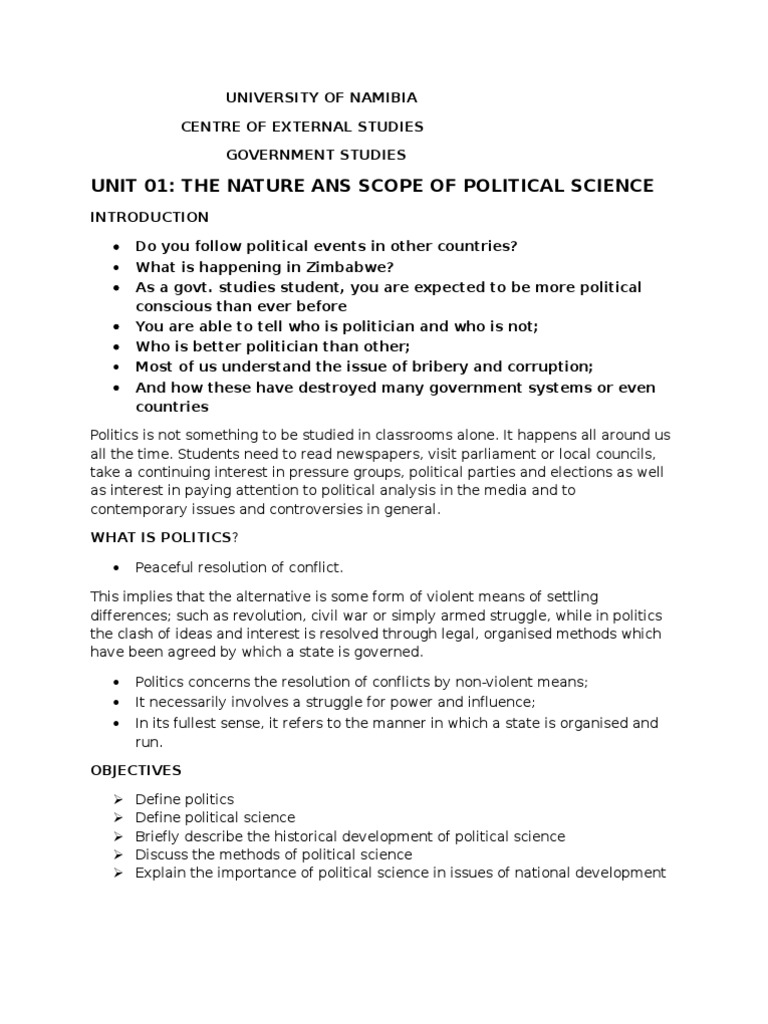 Understanding Political Science Basics | PDF | Sovereign State | Democracy