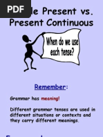 Bonne Chance 1 Grammatical Tense Grammatical Conjugation