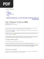10 Day Mba | PDF | Master Of Business Administration | Swot Analysis