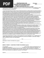Spartan Race Waiver Sacramento 2012