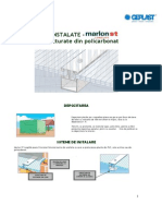 Ghid Instalare Placi Structurate Policarbonat Marlon ST