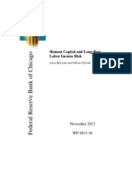 Human Capital and Long - Run Labor Income Risk