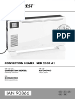 Covnection Heater θερμοπομπός Silvercrest 90866 EN - EL