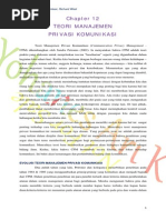 Download TEORI MANAJEMENPRIVASI KOMUNIKASI by jojo82 SN190069836 doc pdf