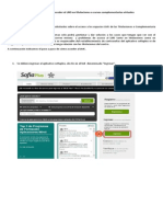Procedimiento para Acceder Al LMS en Titulaciones o Cursos Complementarios Virtuales PDF