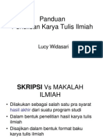 Panduan Penulisan Skripsi