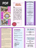 Contoh Pamphlet Prasekolah