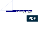 Instr 12409 Calibrate Valves