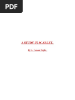 Download A Study in Scarlet by Arther Conan Doil by flashxc SN19009958 doc pdf