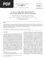 2006 - A Survey of Approaches and Challenges in 3d and Multimodal 3d+2d Face Recognition