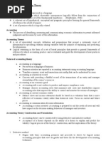 Accounting theories and practices