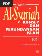 Al-Syariah: Konsep Dan Perundangan Islam (Jilid I)