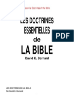 Les Doctrines de La Bible 