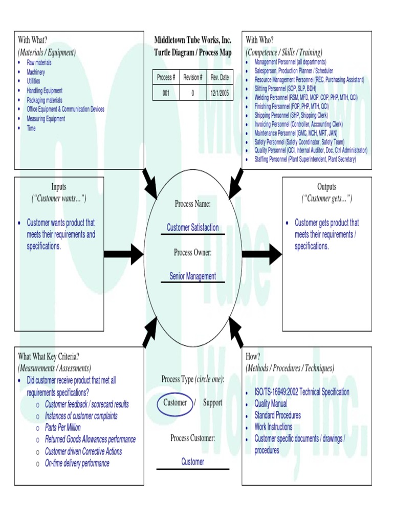 Turtle for Process Map