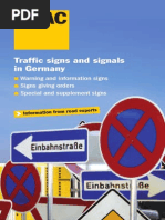 German Traffic Signs Signals - Zeichen | PDF | Business