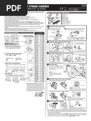 cateye strada cadence computer